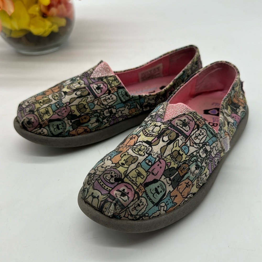 Lil Bobs from Skechers Dog Themed Slip Ons Size 12.5 KS6455